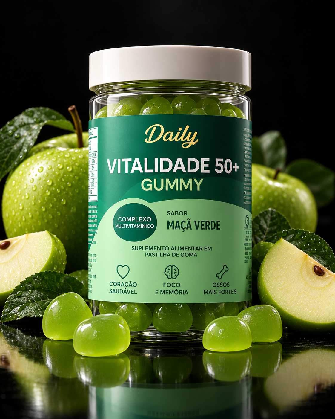VITALIDADE 50+ Maçã Verde